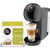 NESCAFÉ DOLCE GUSTO De'longhi Genio S, Macchina per Caffè Espresso e Altre bevande in capsula, Automatica, Antracite + Cappuccino 96 capsule