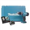 Makita DHP 453 - Trapano avvitatore a percussione a batteria RF 18 V, 42 Nm, in valigetta + batteria da 3,0 Ah + caricatore