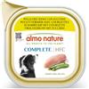 Almo Nature HFC Complete Pollo Free Range Con Zucchine 85 gr Vaschetta Umido Per Cani