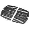 MGiessca 7644 Griglia per barbecue a gas Weber Q100 Q120 Q140 Q1000 Q1200 Q1400, 32 cm, accessori per barbecue Weber Q100, Q1000, griglia per barbecue a gas, 2 confezioni di griglia per Weber Q 1400