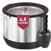 FiveHome Secchiello per cubetti di ghiaccio da 4,8 l con coperchio e pala, secchiello per ghiaccio