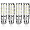 WEDNA lampadine LED di mais, E27 15W, 120W equivalenti a incandescenza, Luce Bianco Freddo 6000K, 1700LM, Non Dimmerabile, Risparmio Energetico Mais Lampadina - 4 Pezzi