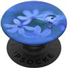 Blue Flowers Rain Drop Design Phone Grip Fiori Pop Mount Socket Blue Rain Drop PopSockets PopGrip Intercambiabile