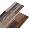 vidaXL Listoni Pavimenti Autoadesivi in PVC 2,51m² 2mm Multicolore