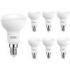 Lampadine LED R50 E14 7W: Confezione Da 6 Pezzi, Luce Bianca Calda (3000K) - Risparmio Energetico Fino Al 90%