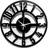 Instant Karma Clocks | Orologio Da Parete | Moderno | Minimal | Silenzioso | Arredamento Casa Studio Camera Cucina Sala | Idea Regalo (Nero M1, 30cm)
