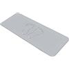 Kleine Wolke Meusch Kleine Wolke - Rivestimento per Vasca da Bagno, in PVC, Grigio, 36 x 72 x 1 cm