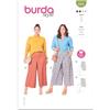 Cartamodello Da Cucito Burda - Modello 7075 Per Donna, Taglie 36-50, Facile Da Usare - Foto 9
