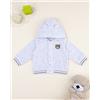 Prénatal Cardigan grigio bimbo con cappuccio e patch