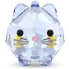 Swarovski DECORAZIONE CHUBBY CATS GATTO BLU SWAROVSKI