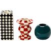 Serax - Set di 3 Les objets Moulversants - Multicolore - Gres - Designer Wouters & Hendrix