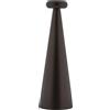 Alessi - Lampada senza fili ricaricabile BEDIN - Marrone - Alluminio anodizzato - Designer Alessandro Stabile