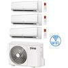 Ferroli Climatizzatore Condizionatore Ferroli Serie Giada Wifi R32 Trial Split 9000 + 9000 + 9000 BTU con U.E. 2CP001QF 21000 BTU 21-3 Classe A++/A+ NOVITA'