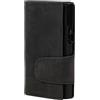Clicksafe Münzbörse - Accessori da viaggio- Portafogli Unisex, schwarz/schwarz, 10,0 x 6,5 x 2,5 cm - 962201