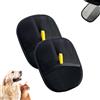 YJWZ Guanto per Rimuovere Peli di Gatto e Cane - Guanto Elettrostatico a Doppia Faccia, Riutilizzabile, per Spazzolare e Massaggiare Animali Domestici, Rimozione Peli Facile e Veloce (2PC)