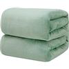 GAOHONGMEI Sherpa Divano Getta Coperta, Super Soft Peluche Peluche Fleece Double Letto Layer Coperte calda Bluffy Reversible Microfiber Coperte da letto Letto Coperte 001-130 * 160