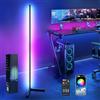 Weinsamkeit Lampada da Terra LED, 160cm Piantana Lampada RGB Dimmerabile con Telecomando e APP, 16 Milioni Colori, DIY Modalità, Lampada LED da Terra per Sala Giochi, Soggiorno, Camera da letto