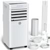 KGOGO Condizionatore Portatile 7000 BTU con Deumidificatore 4 in 1, Ventilatore di Raffreddamento a 2 Velocità, Display Digitale e Telecomando, Kit Finestra, Timer 24 Ore Per Stanze Fino a 20 m²
