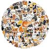 Calkkrer 100 Stück Lustige Hunde Sticker, Adesivi di Animali Simpatici Impermeabili, Decorazioni in Vinile per Laptop, Bottiglie d'Acqua, telefoni cellulari, valigie, frigoriferi per Bambini e