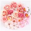 LUHOCIY 20 Pezzi Fiori Finti Per Decorazioni, Fiorellini Per Bomboniere, Fiori Artificiali, Adatto Per Il Fai-Da-Te/Matrimonio/Festa/San Valentino/Festa Della Mamma/Decorazione Della Casa