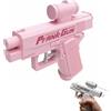 LexTex Pistola Ad Acqua Invertita, Pistola Ad Acqua Bidirezionale for Scherzi, Pistola Ad Acqua Bidirezionale for Amici, Colpo di Scena Inaspettato(Pink)