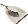 Salubohum Set di Scopa E Paletta, Set di Paletta E Spazzola, Include Paletta Scopa, Adatto per Dello Sporco E Dei Detriti Su Divani, Mobili, Tavoli E Interni Dell'auto (Beige)
