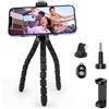 HPLSZCN Go Pro Treppiede, Action Camera Flessibile Octopus Gorrila Pod & Supporto Treppiede Bendy Pieghevole Tripod Video