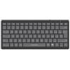 VULTECH Mini tastiera Slim Wireless + Bluetooth tasti low profile a forbice ,batteria integrata ricaricabile silent KEY-601WBT