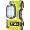 RYOBI Lampada LED Atelier 18V ONE+ RMTL18-0 - Proiettore di cantiere senza fili - Testa girevole a 360°, maniglia di trasporto, illuminazione potente officina, compatibile con batteria 18V ONE