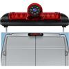 Hodozzy Telecamera Posteriore per FIAT Ducato 3/Peugeot Boxer/Citroen Jumper, Telecamera per Terza Luce di Stop, Visione Notturna a IR, Impermeabile IP67, Angolo Regolabile, con Linea di Retromarcia