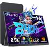 UPERFECT 2.5K 240Hz Monitor Portatile 16 QLED | 145% sRGB HDR10 400 Nit 2000:1 | Ultra e Cornice Sottile | Supporto Integrato e Custodia Protettiva, Compatibile con PC, Mac, Console di Gioco