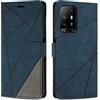 SONWO Cover per Oppo A94 5G / Oppo A95 5G / Oppo F19 PRO Plus 5G / Oppo Reno 5Z 5G Custodia, Flip Caso in PU Pelle Case Cover Premium Portafoglio Custodia per Oppo A94 5G / Oppo A95 5G, Blu