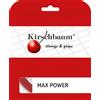 Kirschbaum Ganiture 12 M Max Power 1,25 Mm Rouge, Potenza Rossa Unisex-Adulto, Rosso