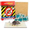 LORENTZHAL KLAUZMANN Veleno per topi RATTO SHOCK - Kit Rodenticida Composto da 2 Tavolette Adesive + 150 Grammi di esche per topi in pasta fresca - Sicuro per Famiglia e Animali Domestici - Made in Italy