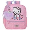Hello Kitty Hearts & Dots Zaino prescolare Rosa 23 x 25 x 10 cm Poliestere 5,75 L, Rosa, Zaino prescolare