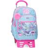 Movom Power Girl Zaino scuola con carrello Blu 33x46x17 cm Poliestere