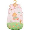 Heless 1593-Sacco a Pelo, Rosa, con Motivo Princess Emily, per Bambole di Dimensioni 28-35 cm, Colore Pink, Universal, 1593