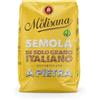 La Molisana, Semola di Grano Duro Decorticato a Pietra, Solo Grano Italiano - Ideale per Pasta Fresca, Gnocchi alla Romana, Dolci e Cous Cous - Confezione da 1kg