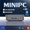 BIOSSANCE Mini PC Windows 11 Intel Core i9 8950HK N5095A Computer da gioco per Pc Desktop 16GB DDR4 1TB SSD WiFi6 BT5.2 Mini PC Desktop portatile - 16GB RAM 128GB SSD