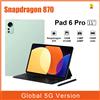 LenO 6 Pro Tablet PC originale 16GB 1TB 5G Dual SIM Android 12 Tablet telefoni internazionali GPS Bluetooth WiFi Google Xioaml Pad Tab - Blue