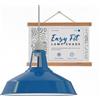 DC VOLTAGE Paralume da Soffitto Moderno in Metallo Blu 30 cm Facile da Installare Lampada a Sospensione per Camera da Letto Cucina Bagno Stile Antico