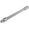 KATUR Set di cricchetti a prolunga con presa flessibile, snodo elastico snodato snodo di collegamento, supporto per punte adattatore per albero di trasmissione (gambo 1/2 pollice lunghezza 250mm)