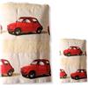 Corredocasa, 2 Set Asciugamani Bagno in Spugna - Made in Italy, 100% Puro Cotone - Asciugamano Bagno, Viso 60x110cm e Ospite 40x60cm - Asciugamani Casa Morbidi e Assorbenti (500 Rossa)