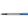 Pentel Pointliner Colour S40 - Penna a punta fine, 0,4 mm, colore blu vittoriano, 12 pezzi