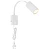 Blendend Applique da parete bianco in plastica e metallo, 1xGU10 25W, ideale per illuminazione decorativa interna.