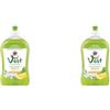 CHANTECLAIR VERT Vert di Chanteclair - Ecodetergente Piatti, Limone e Basilico - Ipoallergenico, Metal tested,100% Attivi di Origine Vegetale, Formula Sgrassante - 12 Flaconi da 500 ml (Confezione da 2)