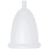 Meluna Coppa mestruale Classic, sfera, trasparente, taglia XL