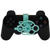 SHEAWA Mini controller volante accessori di ricambio per PS3 Racing Game (ciano)