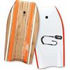 THURSO SURF Quill - Tavole da bodyboard, perfette per bambini e adulti, per divertimento in spiaggia e in piscina, leggero e resistente, ideale per equitazione e bodyboard, mandarino