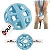 Dr.Golf Golf Swing Trainer Golf Training Ball Swing Correttore Postura Correttore Golf Training Aiuto per Sviluppare un Golf Collegato Swing Regalo per golfisti (arancione)